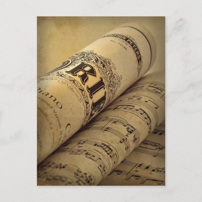 Grieg Piano Concerto Postkarte (Vorderseite)