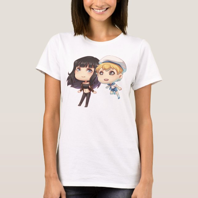 Grier und Oscar-T-Shirt einseitig T-Shirt (Vorderseite)