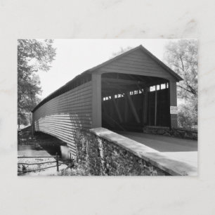 Griesemer Mill Covered Bridge Postkarte