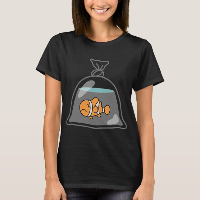 Griesgrämiger Clownfisch T-Shirt (Vorderseite)