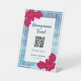 Griesische Wasserfarbe + Rosa Flitterwochen gefund Sockelschild