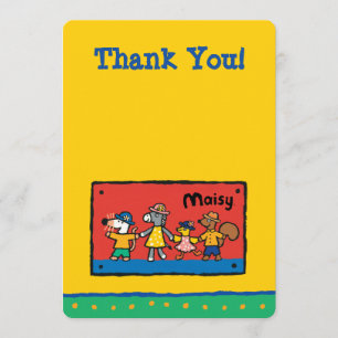 Griff-Hände Maisy und der besten Freunde Dankeskarte