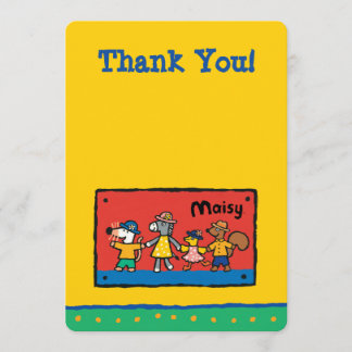 Griff-Hände Maisy und der besten Freunde Dankeskarte