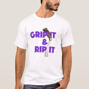 Griff nach der Pistolengriff T-Shirt