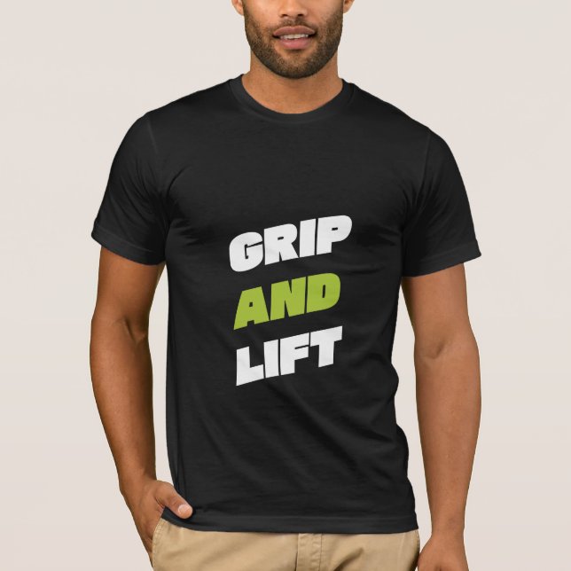 Griff und Aufzug - Gym-T - Shirt (Vorderseite)