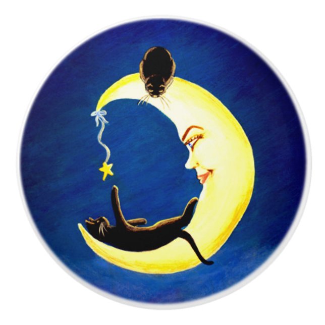 Griffe des sichelförmigen Mondes und der schwarzen (Vorderseite)