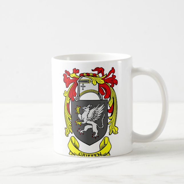 GRIFFEN Wappen Tasse (Rechts)