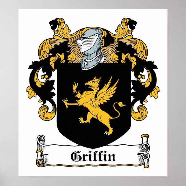Griffin Familienwappen Poster (Vorne)
