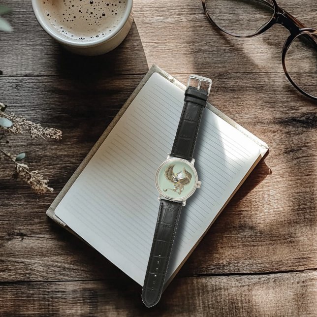 Griffin Fantasy Griffin Mythology Armbanduhr (Von Creator hochgeladen)