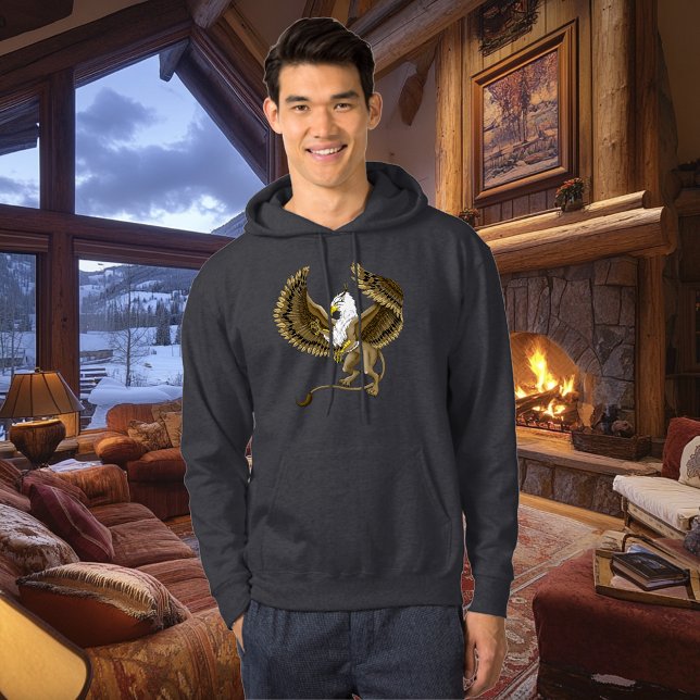 Griffin Fantasy Griffin Mythology Hoodie (Von Creator hochgeladen)
