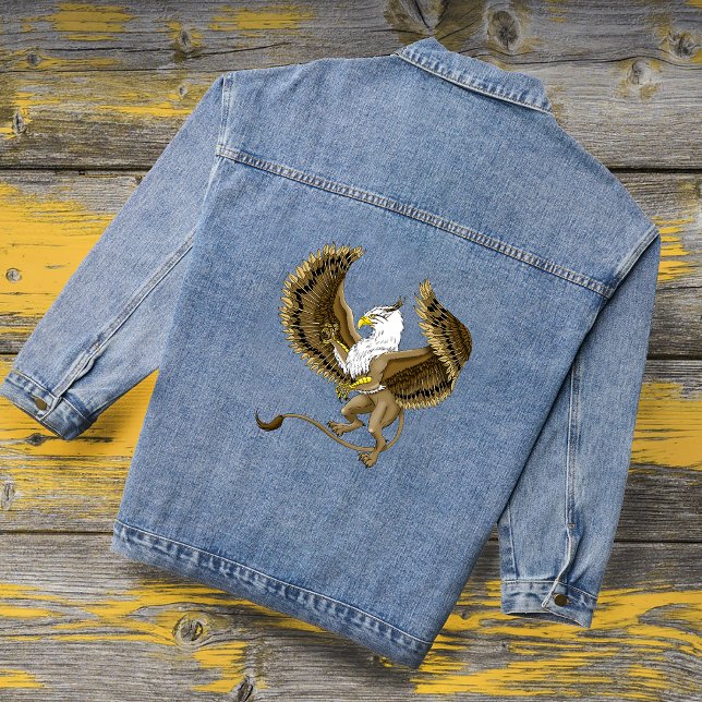 Griffin Fantasy Griffin Mythology Jeansjacke (Von Creator hochgeladen)