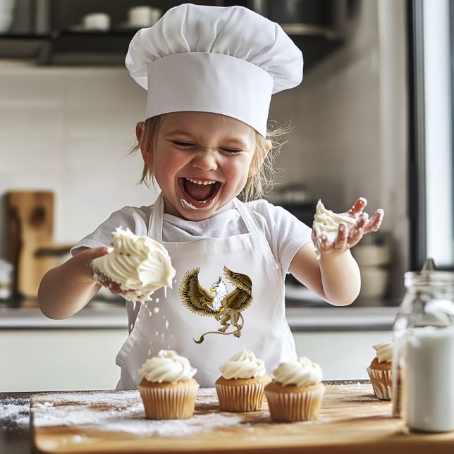 Griffin Fantasy Griffin Mythology Kinderschürze (Von Creator hochgeladen)