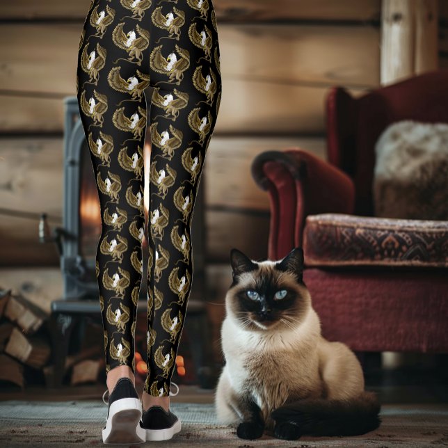 Griffin Fantasy Griffin Mythology Leggings (Von Creator hochgeladen)