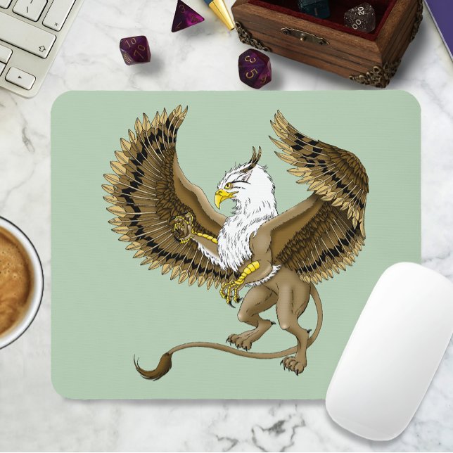 Griffin Fantasy Griffin Mythology Mousepad (Von Creator hochgeladen)