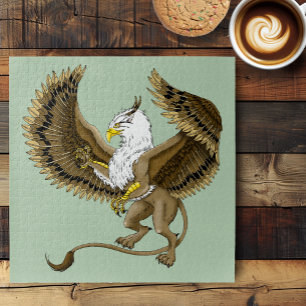 Griffin Fantasy Griffin Mythology Puzzle