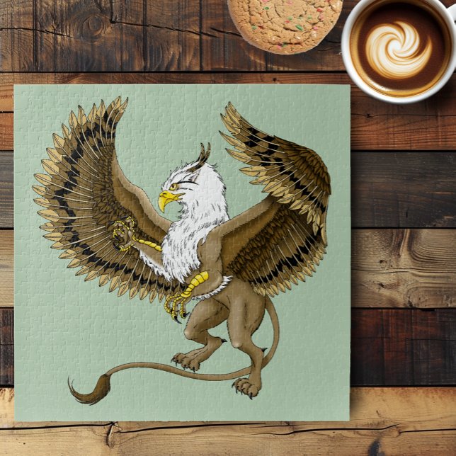 Griffin Fantasy Griffin Mythology Puzzle (Von Creator hochgeladen)