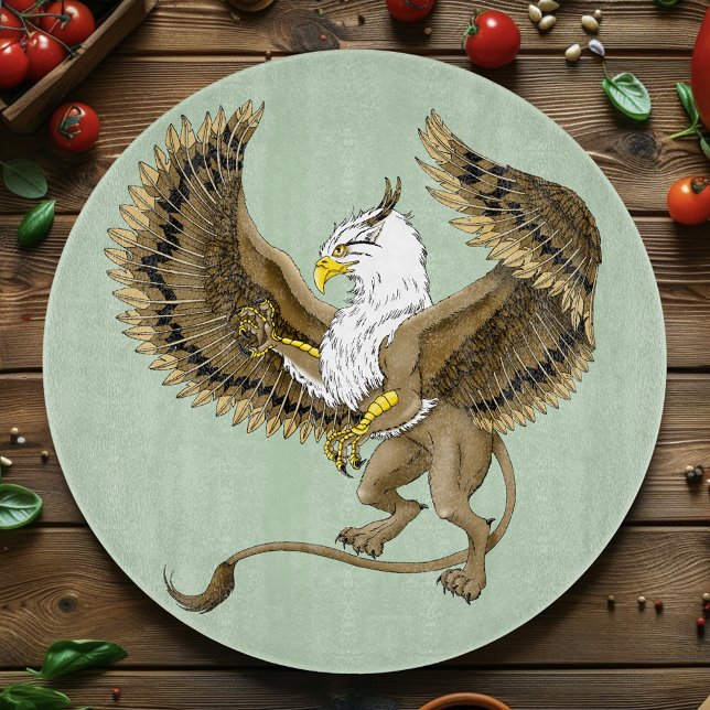 Griffin Fantasy Griffin Mythology Schneidebrett (Von Creator hochgeladen)