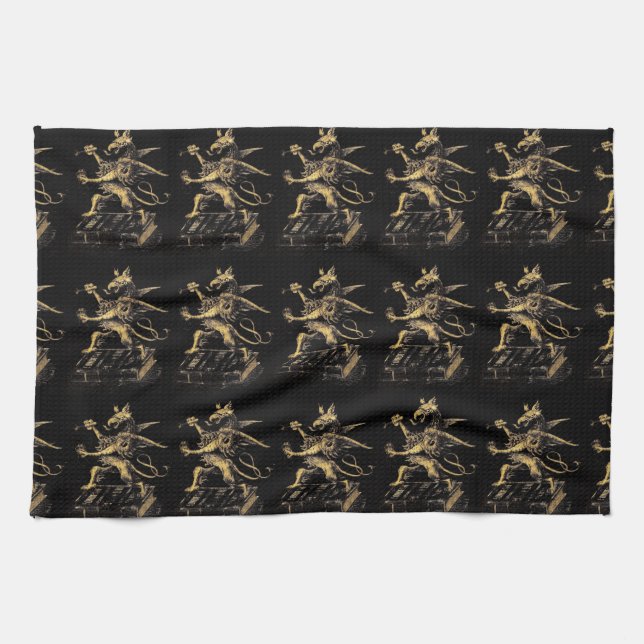 Griffin Geschirrtuch (Horizontal)