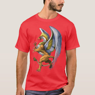 Griffin Greece Mythology Deity God Alcient Grieche T-Shirt