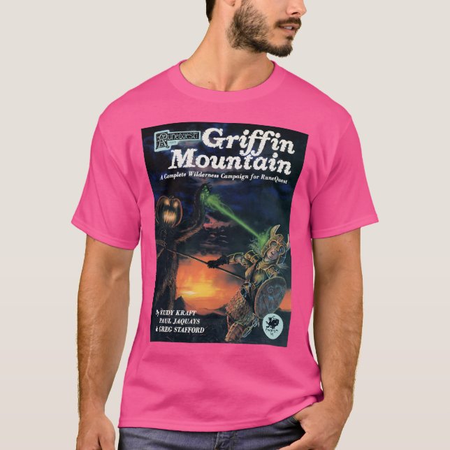 Griffin Mountain Cover (Rq 2Nd Ed) T-Shirt (Vorderseite)