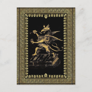 Griffin Postcard Postkarte