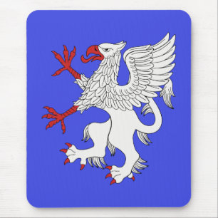 Griffin Rampant Argent Mousepad