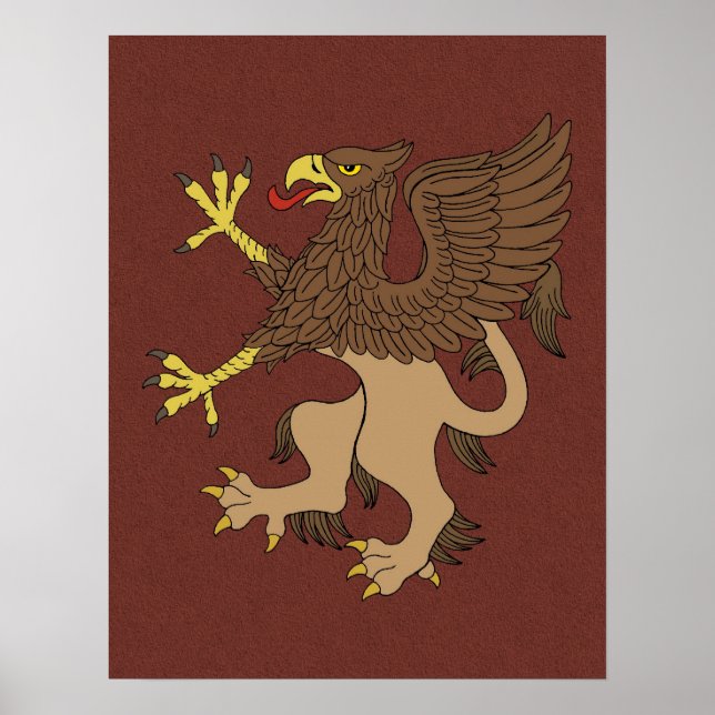 Griffin Rampant Poster (Vorne)
