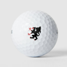 Griffin Rampant Sable Golfball