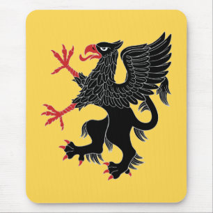 Griffin Rampant Sable Mousepad