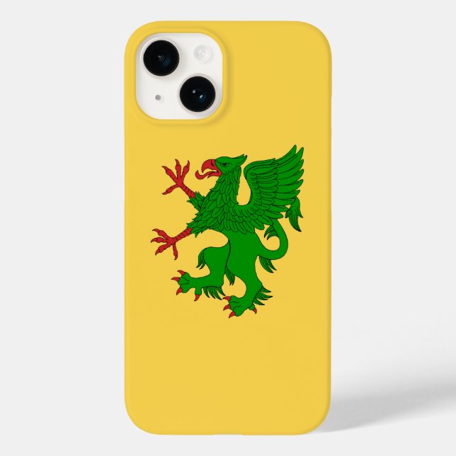 Griffin Rampant Vert Case-Mate iPhone Hülle (Rückseite)