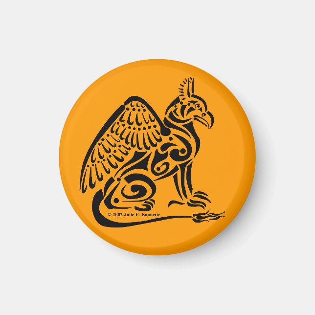 Griffin Round Magnet (Vorne)