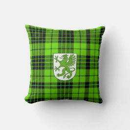 GRIFFIN-TARTAN GREEN KISSEN