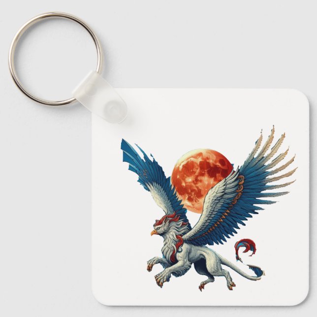 Griffin und Moon Schlüsselanhänger (Vorderseite)