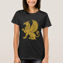 Griffin von Abdera Antikes Griechisches Gold-Emble