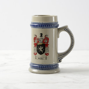 Griffin-Wappen Stein / Griffin-Wappenschild Stein Bierglas