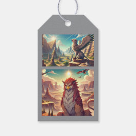 Griffins, Dragons, & Desolate landscapes Geschenkanhänger