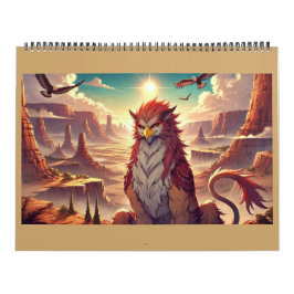 Griffins, Dragons, & Desolate landscapes Kalender