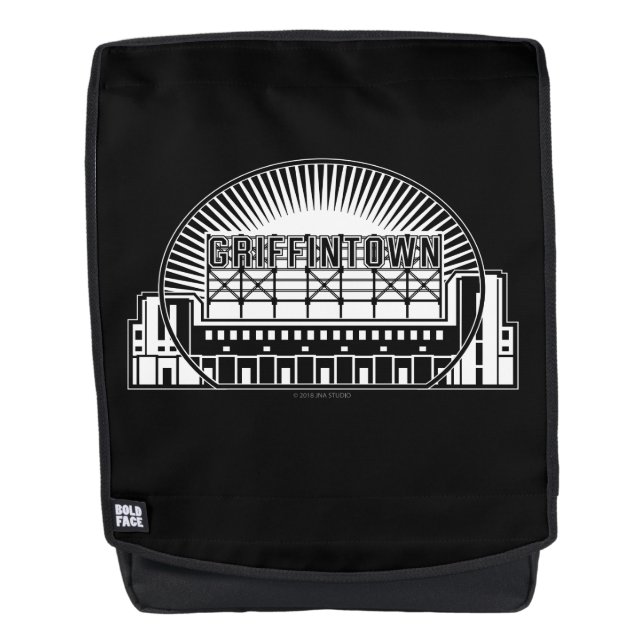 Griffintown-Sehenswürdigkeit Rucksack (Vorderseite)