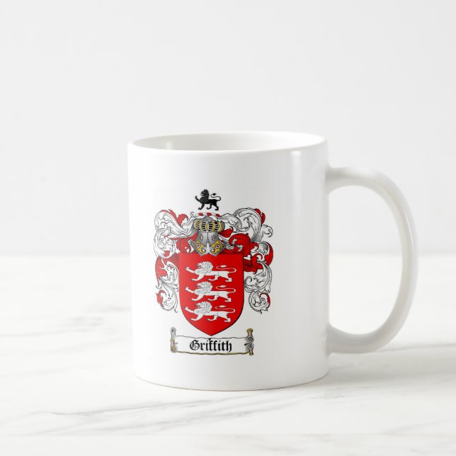 GRIFFITH-FAMILIENWAPPEN - GRIFFITH-WAPPEN TASSE (Rechts)