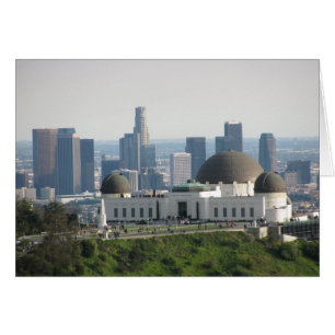 Griffith Observatory und Downtown Los Angeles