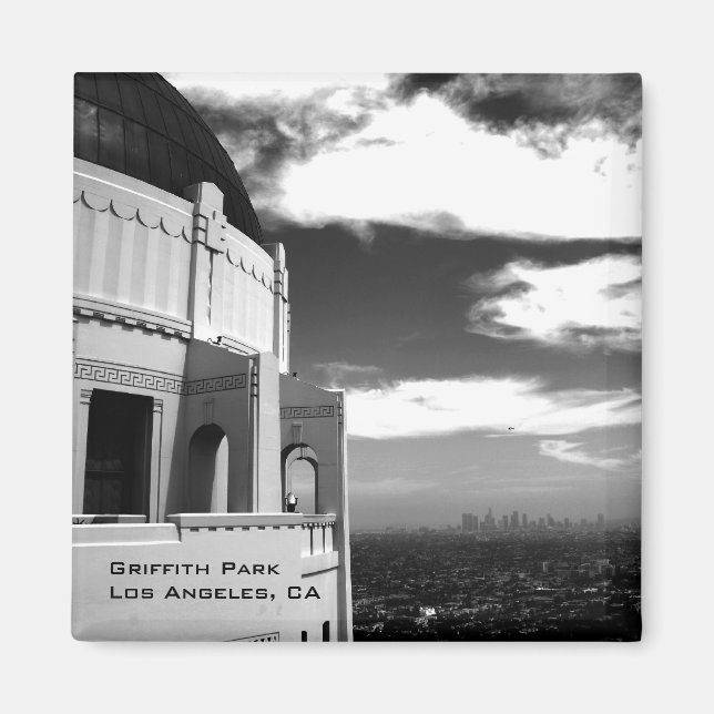 Griffith Park B/W Magnet (Vorne)
