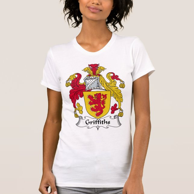 Griffiths Familienwappen T-Shirt (Vorderseite)