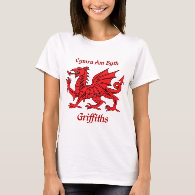 Griffiths Waliser Drache T-Shirt (Vorderseite)