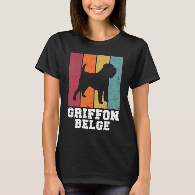 Griffon Belge Vintag 2 T-Shirt (Vorderseite)