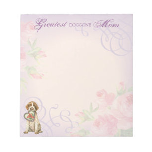 Griffon Heart Mama Notizblock