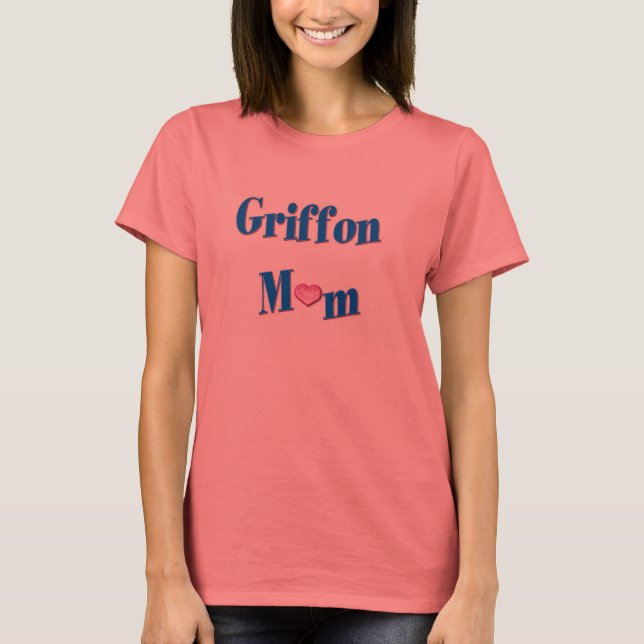 Griffon Mom T - Shirt (Vorderseite)