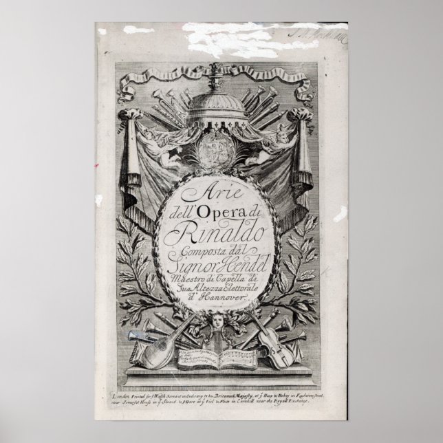 Griffon' von Rene Robert Cavelier de la Salle Poster (Vorne)