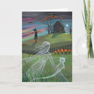 Griffreund Halloween-Karte von Molly Harrison Karte
