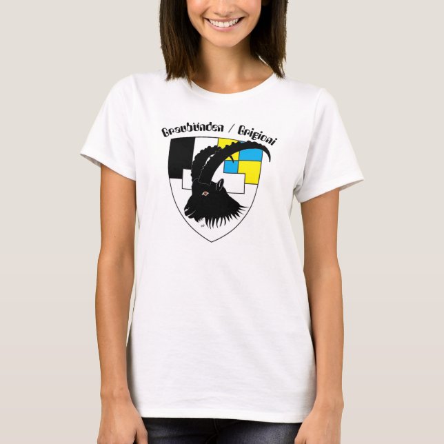 Grigioni Svizzera T-Shirt (Vorderseite)