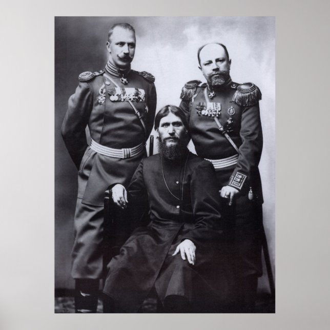 Grigori Rasputin General Putyatin Oberst Lotman Poster (Vorne)